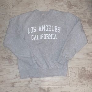 gray brandy crewneck